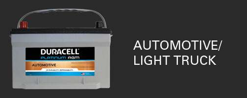 Duracell Automotive Battery Size Chart